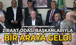 TZOB Genel Başkanı Bayraktar, Ziraat odası başkanlarıyla bir araya geldi