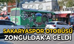 Sakaryaspor otobüsü Zonguldak'ta