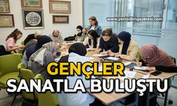 Gençler sanatla buluştu