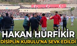 Hakan Hürfikir Disiplin Kurulu'na sevk edildi