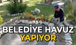 Belediye havuz yapıyor