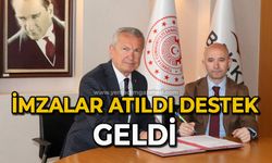 İmzalar atıldı destek geldi