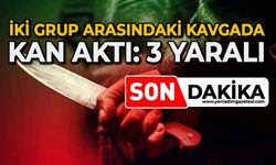 İki grup arasındaki kavgada kan aktı: 3 yaralı