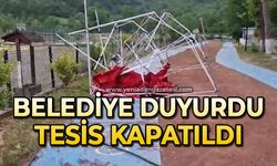 Belediye duyurdu: Tesis kapatıldı