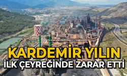 KARDEMİR yılın ilk çeyreğinde 1 milyar 481 milyon TL zarar etti