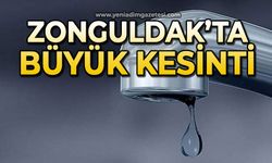 Zonguldak’ta büyük kesinti