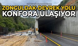 Zonguldak-Devrek yolu konfora kavuşuyor
