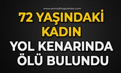72 yaşındaki kadın yol kenarında ölü bulundu