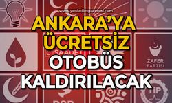 Ankara’ya ücretsiz otobüs kaldırılacak