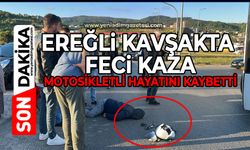 Belen kavşakta feci kaza…