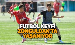 Futbol keyfi Zonguldak'ta yaşanıyor