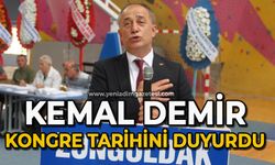 Kemal Demir kongre tarihini duyurdu
