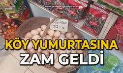 Köy yumurtasına zam geldi
