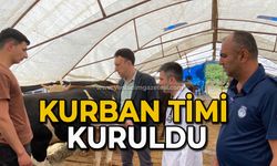 Kurban timi kuruldu