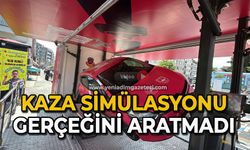 Kaza simülasyonu gerçeğini aratmadı