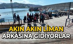 Akın akın liman arkasına gittiler