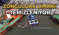 Zonguldak Limanı Temizleniyor