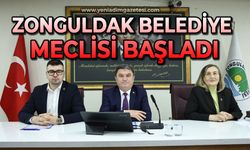 Zonguldak Belediye Meclisi başladı