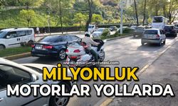 Milyonluk motorlar yollarda