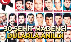 30 maden şehidi dualarla anıldı