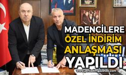 Madencilere özel indirim anlaşması yapıldı