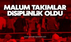 Malum takımlar disiplinlik oldu