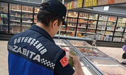 Zabıtadan market denetimi