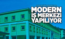 Modern iş merkezi yapılıyor