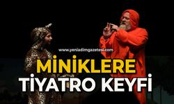 Miniklere tiyatro keyfi