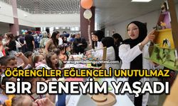 Öğrenciler eğlenceli unutulmaz bir deneyim yaşadı