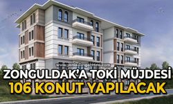 Zonguldak’a yeni bir TOKİ müjdesi: 106 konut yapılacak