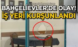 Bahçelievler'de olay: İş yerini kurşunladılar