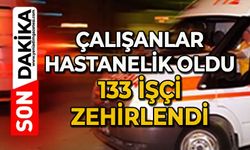 Çalışanlar hastanelik oldu: 133 kişi zehirlendi