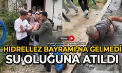 Hıdırellez Bayramı’na gelmeyen vatandaş ‘su oluğuna’ atıldı
