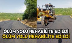 Ölüm yolu rehabilite edildi, kaza riski sıfıra indi