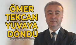 Ömer Tekcan yuvaya döndü