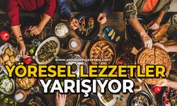 Yöresel lezzetler yarışıyor