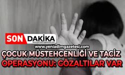 Çocuk müstehcenliği ve taciz operasyonu: Gözaltılar var