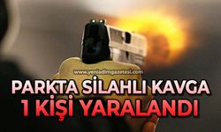 Parkta silahlı kavga: 1 yaralı
