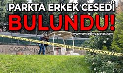 Parkta erkek cesedi bulundu!