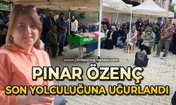 Pınar Özenç son yolculuğuna uğurlandı