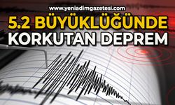 Deprem oldu