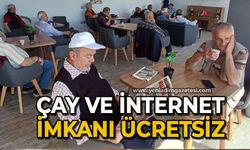 Çay ve internet imkanı ücretsiz
