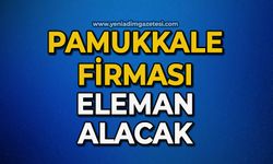 Pamukkale firmasına eleman alınacak