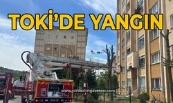 TOKİ’de yangın