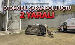 Otomobil şarampole uçtu: 2 yaralı