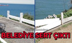Belediye sert çıktı
