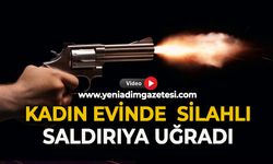 Karnından vurulan kadın hastaneye kaldırıldı