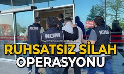 Ruhsatsız silah operasyonu