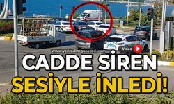 Zor anlar: Cadde ambulans sesiyle inledi!